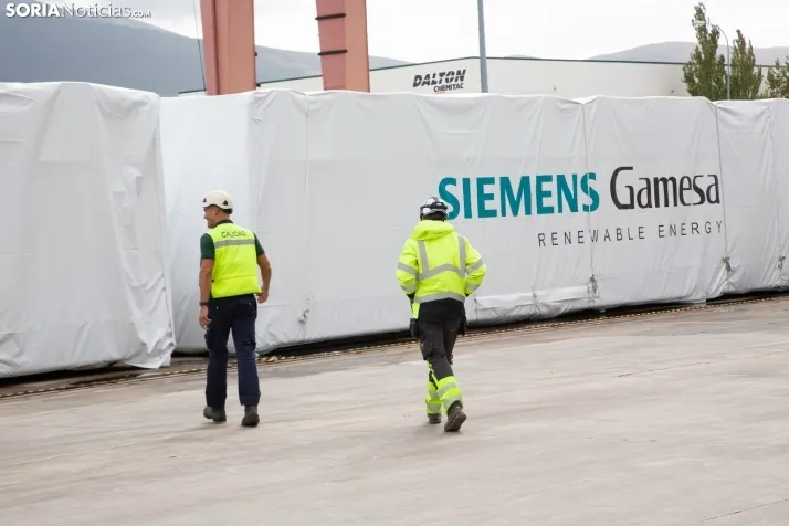 Fábrica de Siemens-Gamesa en Ágreda