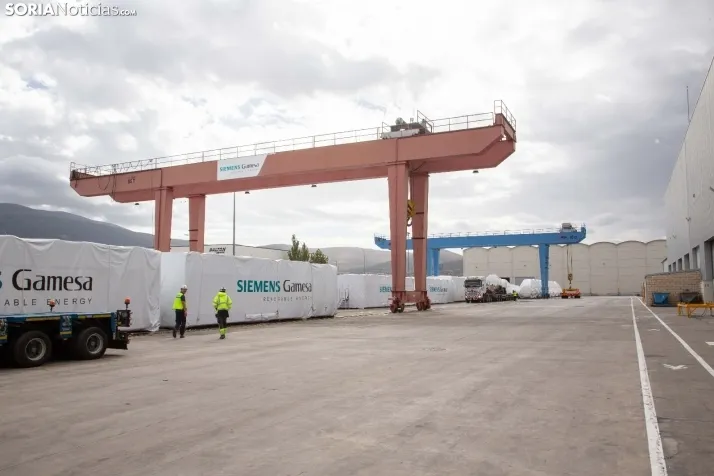 Fábrica de Siemens-Gamesa en Ágreda