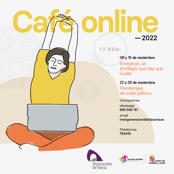 Diputación recupera ‘Café Online’ para la mejora de la calidad de vida en la zona rural 