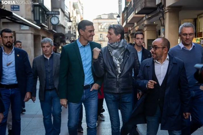 La visita de Pedro Sánchez en imágenes