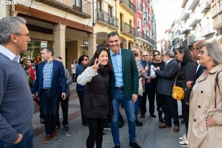 La visita de Pedro Sánchez en imágenes