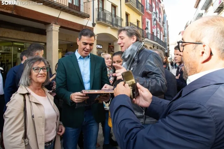 La visita de Pedro Sánchez en imágenes