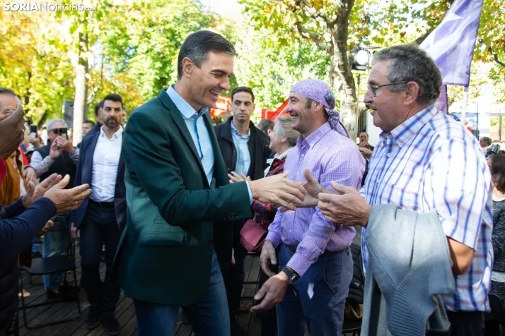 La visita de Pedro Sánchez en imágenes