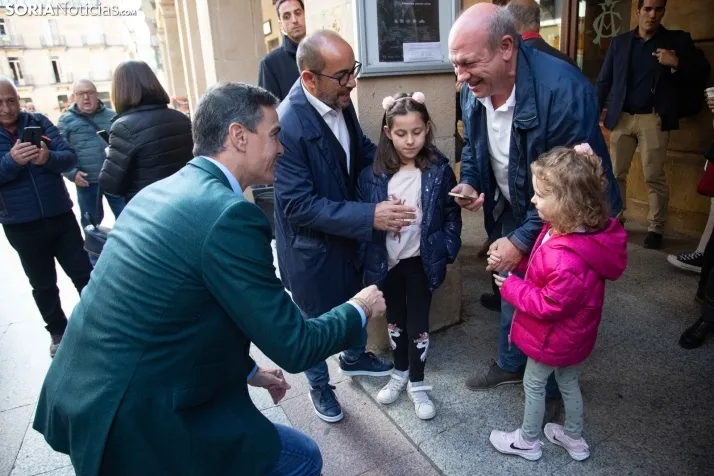 La visita de Pedro Sánchez en imágenes