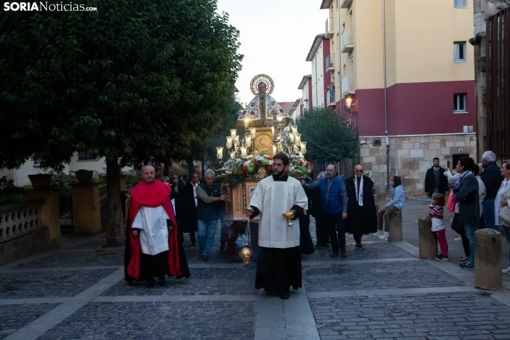 Procesión y traca en honor a San Saturio