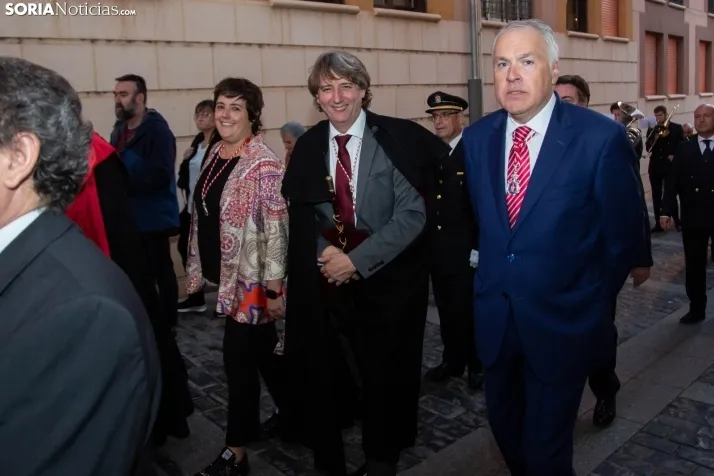 Procesión y traca en honor a San Saturio