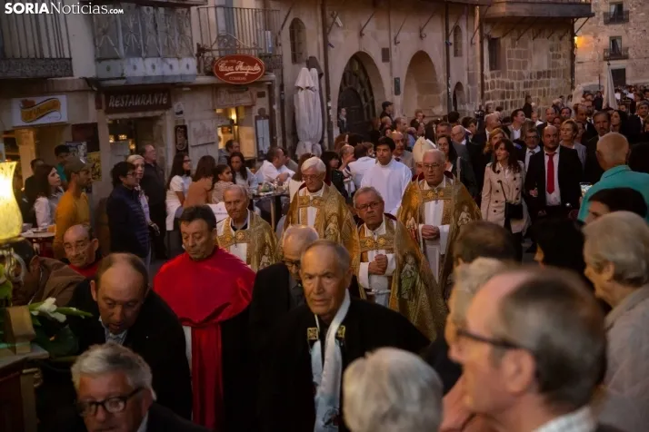 Procesión y traca en honor a San Saturio