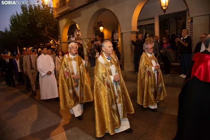 Procesión y traca en honor a San Saturio