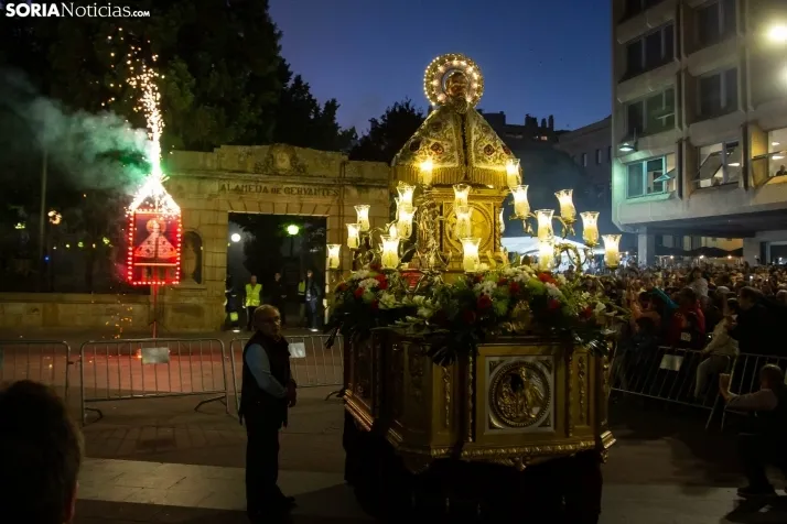 Procesión y traca en honor a San Saturio