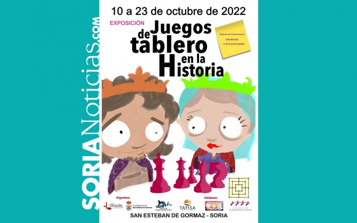 San Esteban viajará por Los juegos de tablero en la historia