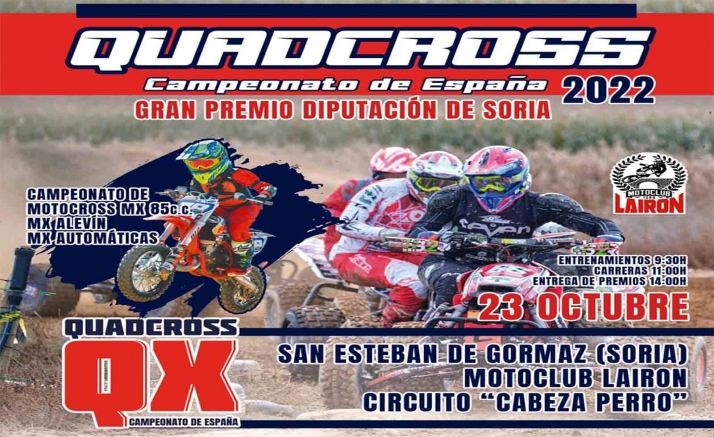 San Esteban acoge el Nacional de quadcross el día 23