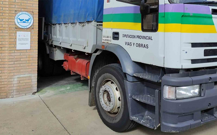 El Banco de Alimentos reparte por la provincia 40.000 kilos del FEAD