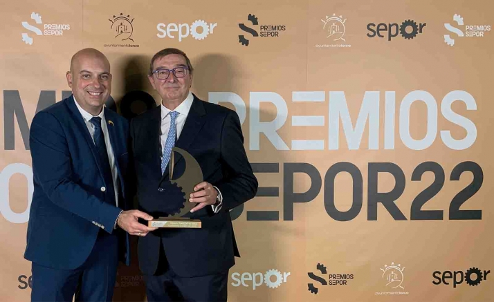 Torrezno de Soria recibe el Sepor’22 en Lorca por su compromiso y buena imagen del porcino