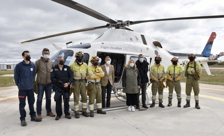 Adjudicada la ampliación del edificio de la base de la cuadrilla helitransportada en Garray 