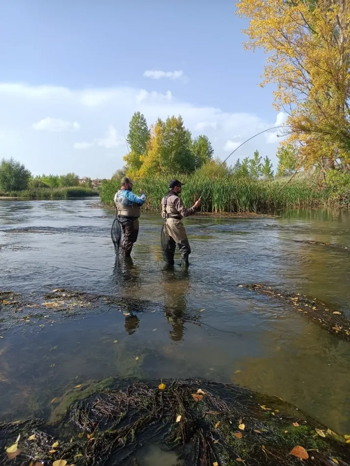 Fotos: Un reciente campe&oacute;n del mundo triunfa en el M&aacute;ster de Pesca de Salm&oacute;nidos en Soria