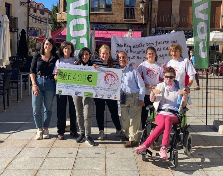 Covaleda organiza la IV marcha senderista en beneficio de ASPACE Soria