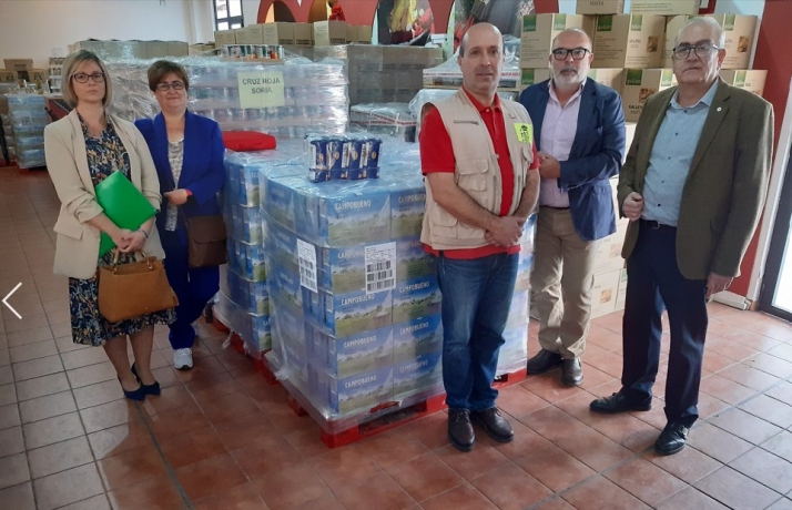 El Banco de Alimentos de Soria recibe el segundo env&iacute;o del Programa de ayuda alimentaria del Ministerio
