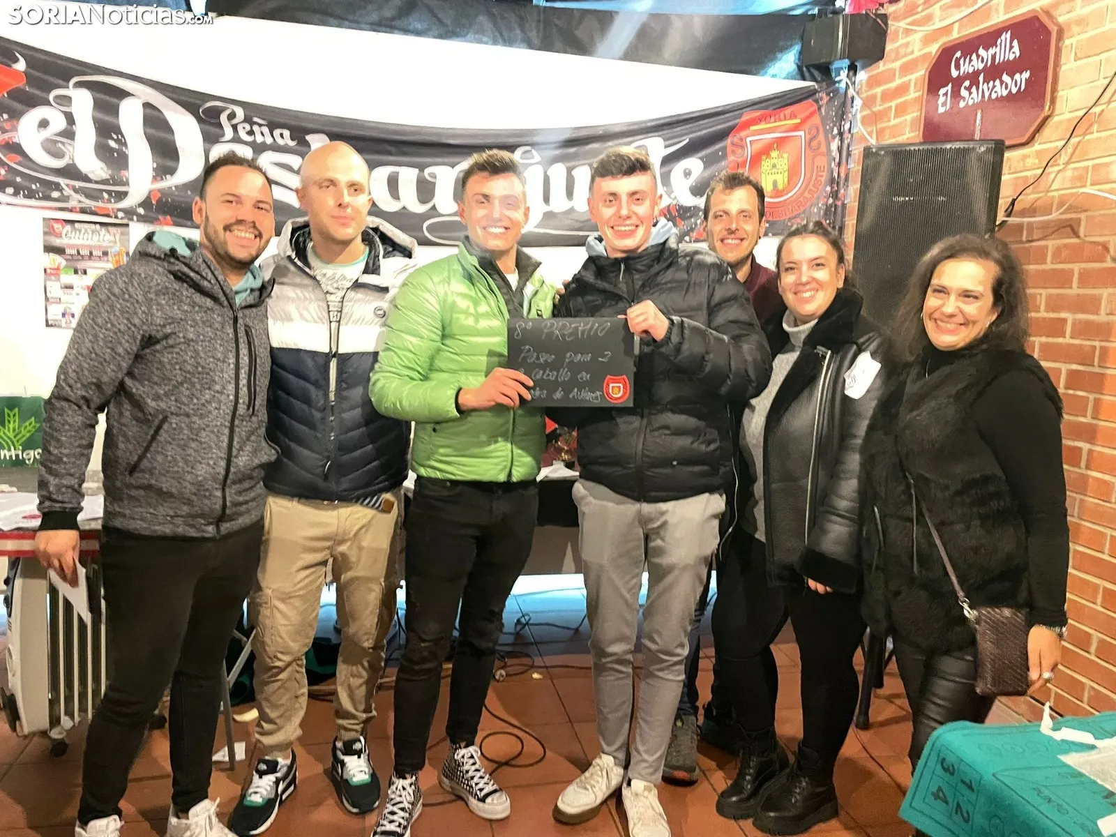 Una imagen de la entrega de trofeos./SN