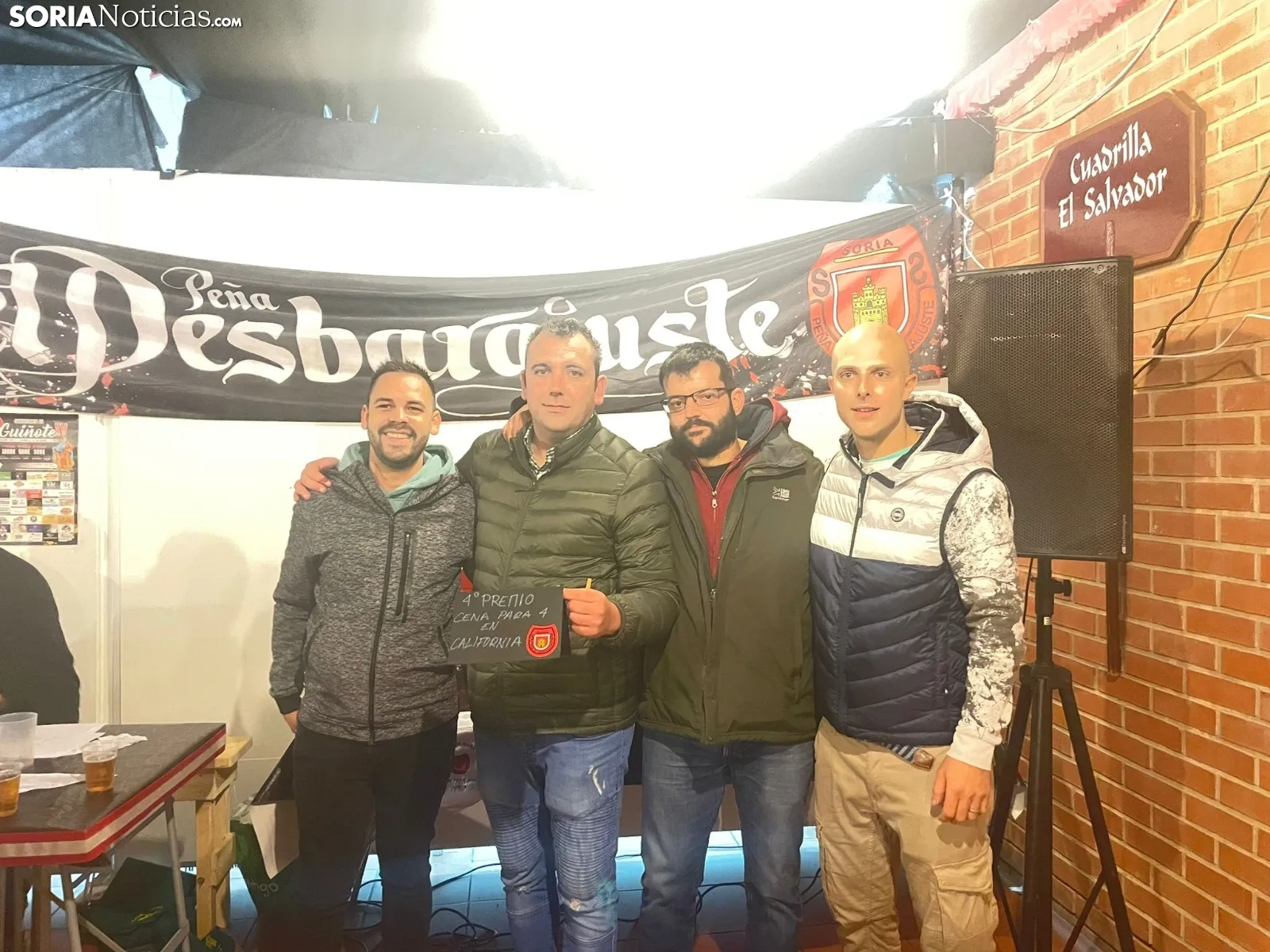Una imagen de la entrega de trofeos./SN