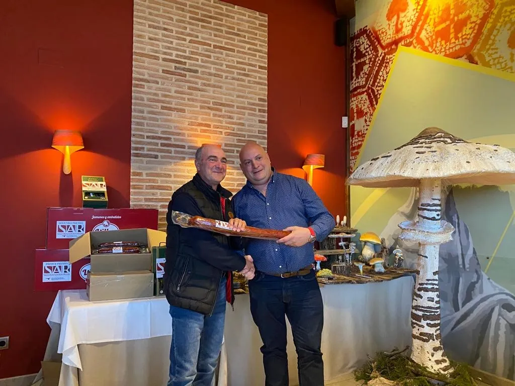 Una imagen de la entrega de trofeos. /SAR