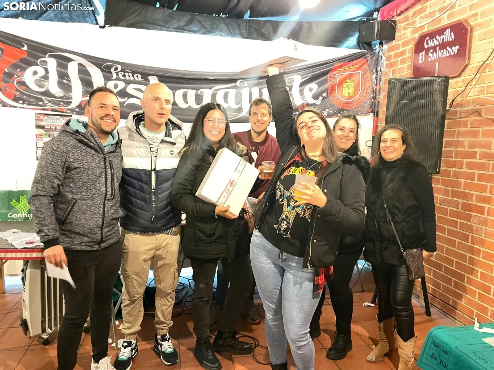 Una imagen de la entrega de trofeos./SN