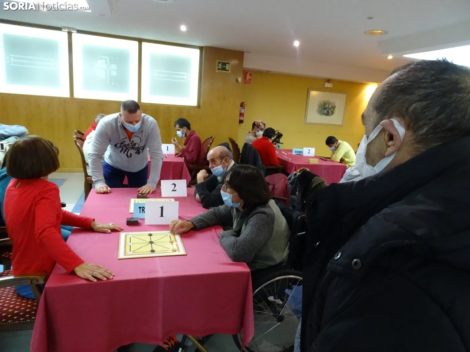 Una imagen de la cita lúdica este miércoles. /SN