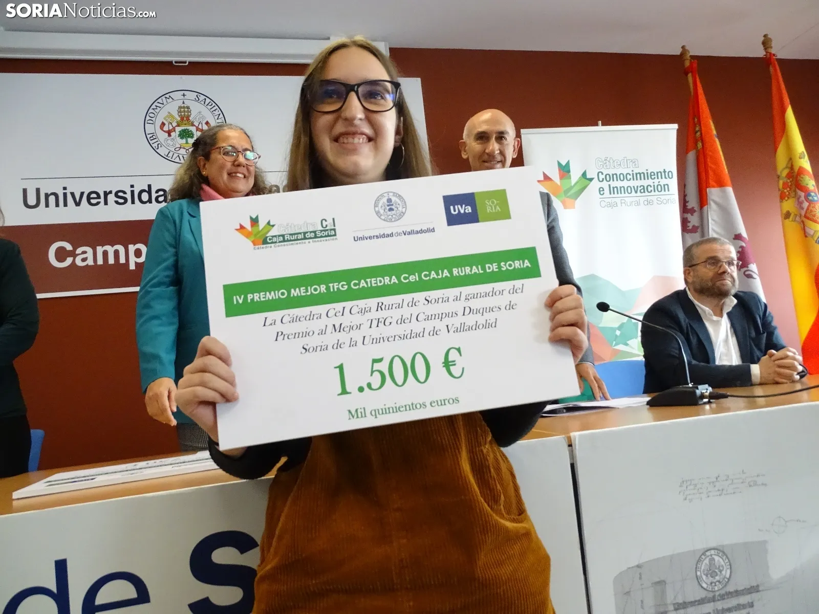 Una imagen de la jornada de esta mañana en el Campus de la UVa. /SN