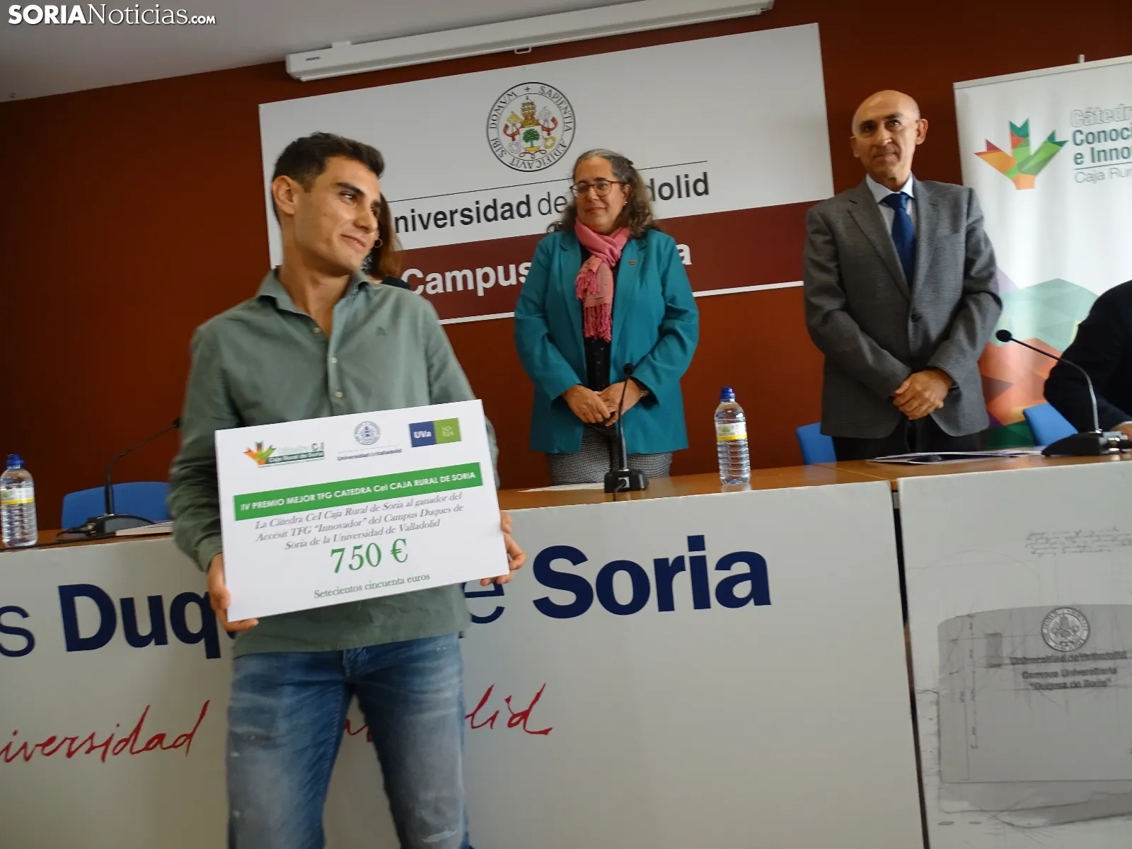 Una imagen de la jornada de esta mañana en el Campus de la UVa. /SN