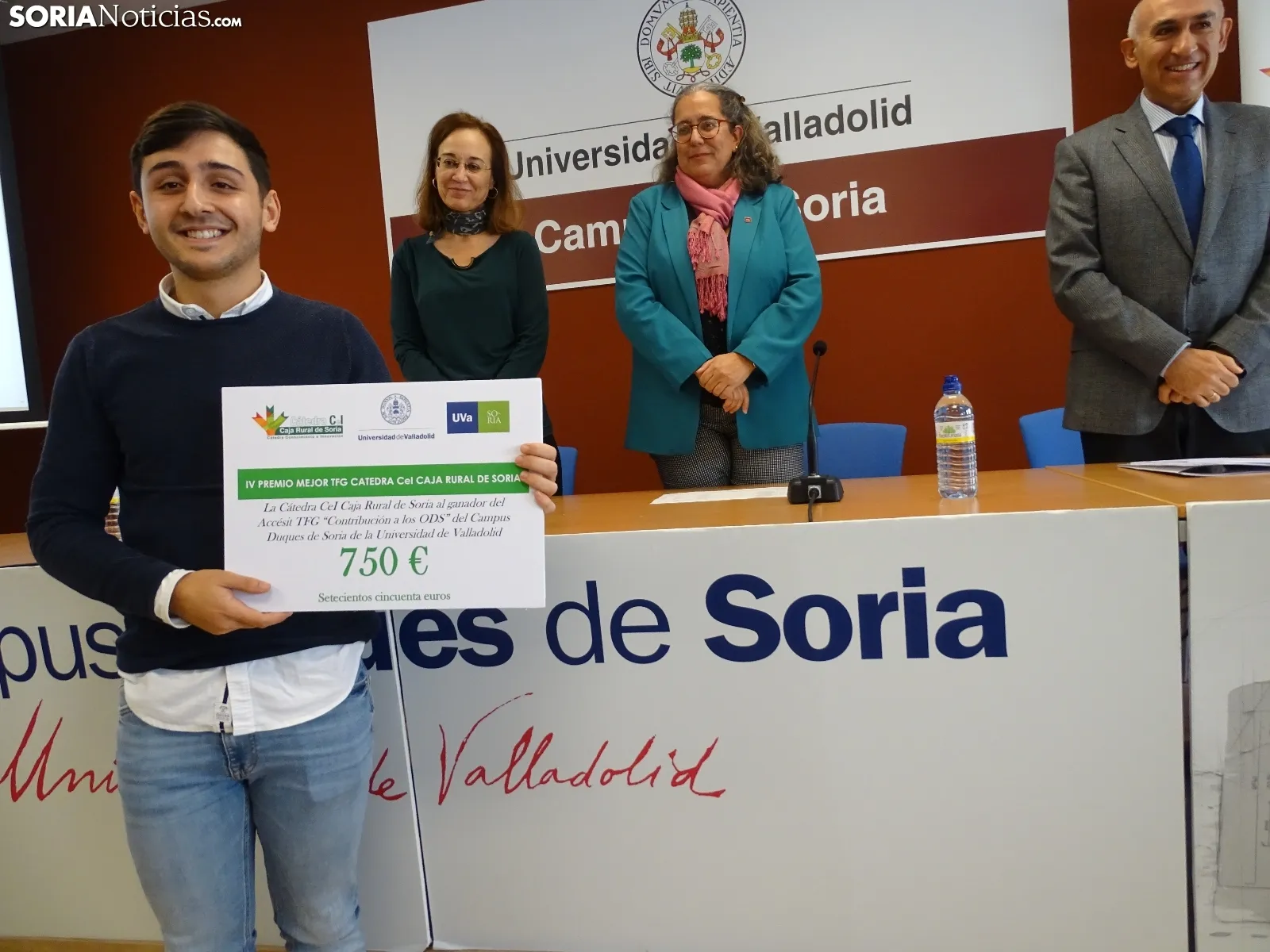 Una imagen de la jornada de esta mañana en el Campus de la UVa. /SN