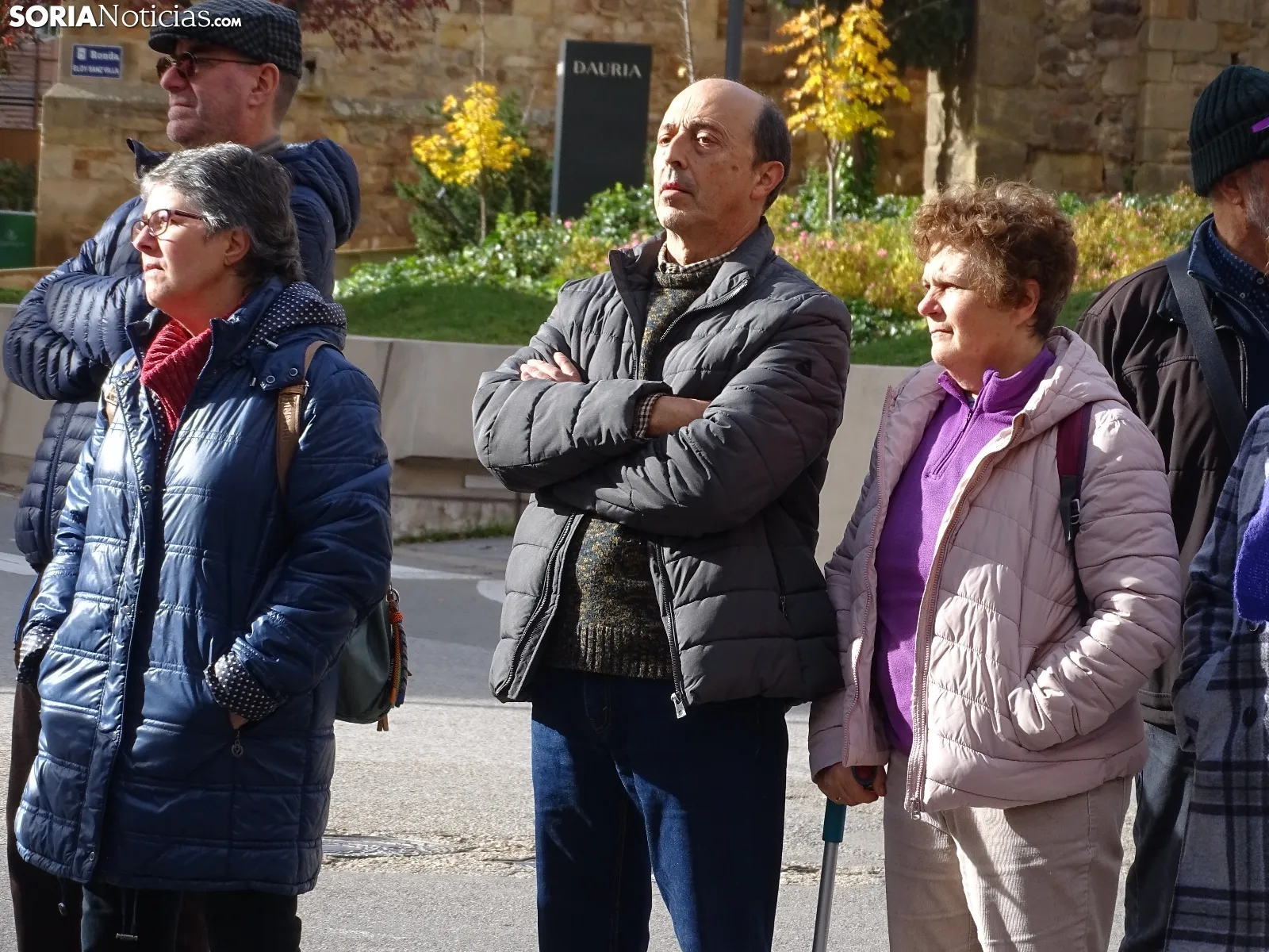 Una imagen de la manifestación convocada por CCOO este domingo. /SN