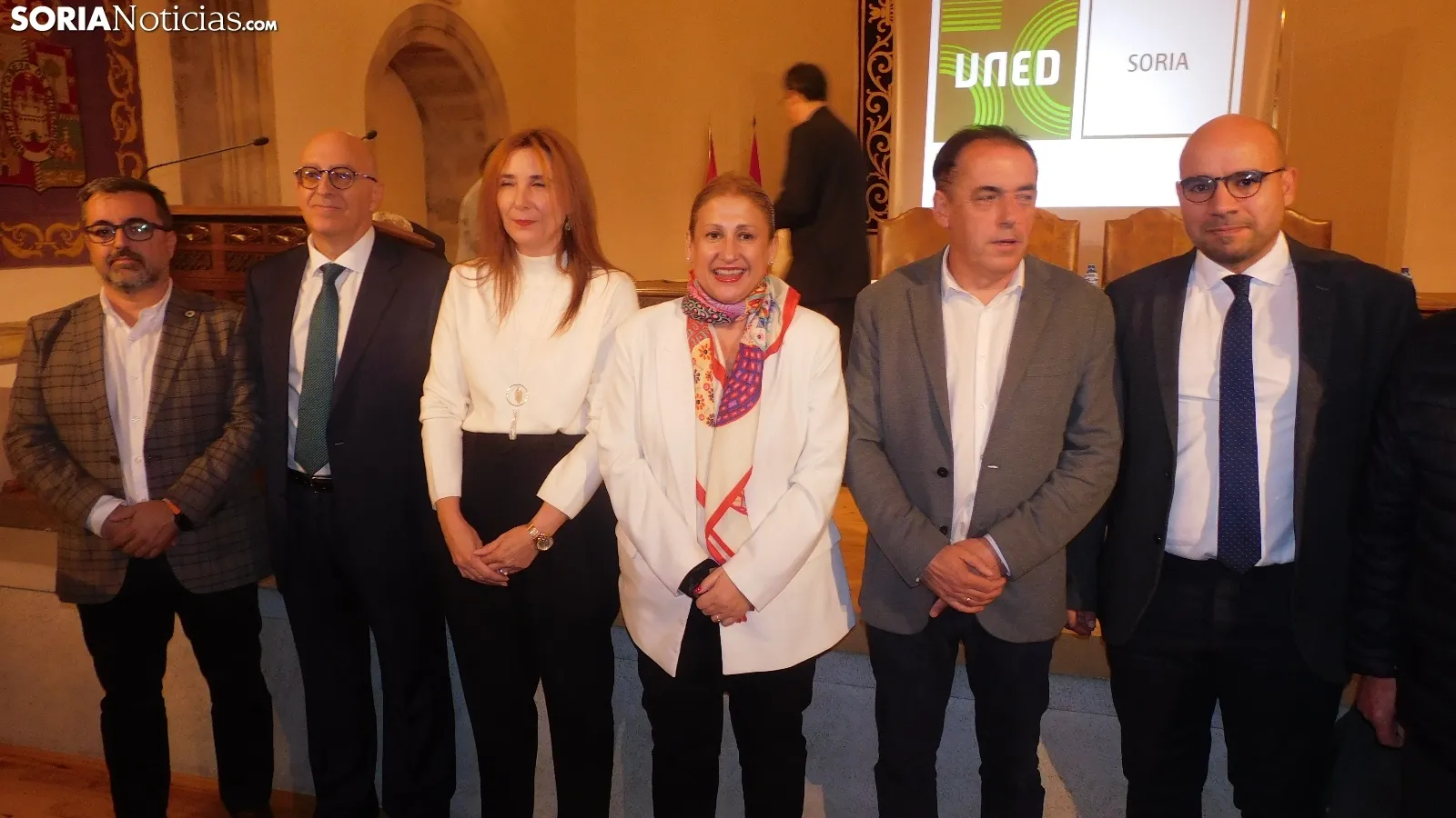 Foto 2 - FOTOS | UNED Soria inaugura un curso muy especial con m&aacute;s de 400 alumnos