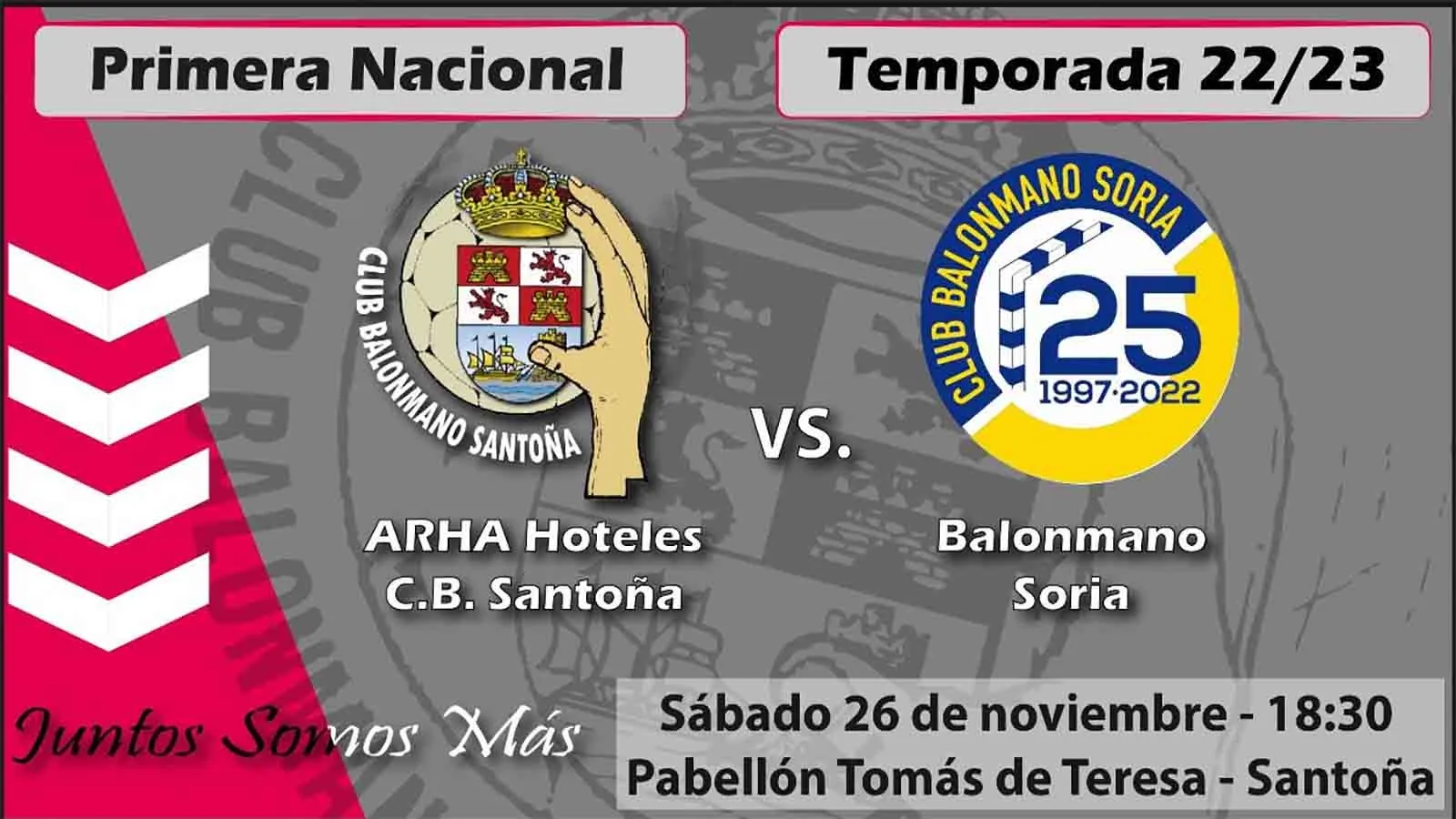 Foto 2 - DIRECTO | CB Santo&ntilde;a vs BM Soria
