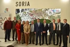 Una imagen de la jornada en el espacio expositivo de la Diputación en INTUR. /Dip.
