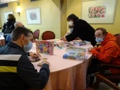 Una imagen de la cita lúdica este miércoles. /SN