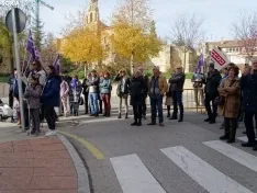 Una imagen de la manifestación convocada por CCOO este domingo. /SN