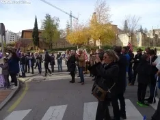 Una imagen de la manifestación convocada por CCOO este domingo. /SN