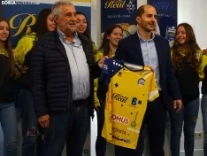 Una imagen de la presentación del Cañada Real Balonmano Soria. /SN