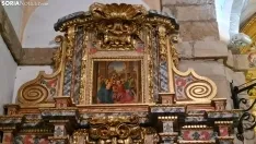 Restauración de dos retablos laterales en Inodejo. /SN
