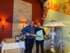 Una imagen de la entrega de trofeos. /SAR