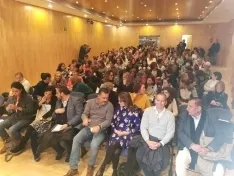 El salón del centro cultural Gaya Nuño se llenó para escuchar a Jose Antonio Fernández Bravo.