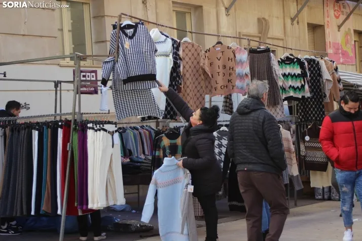 En im&aacute;genes: El mercadillo de los jueves en Soria