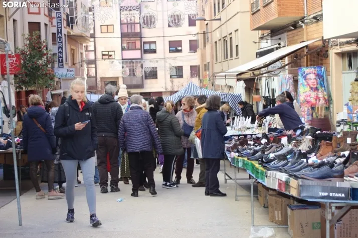 En im&aacute;genes: El mercadillo de los jueves en Soria