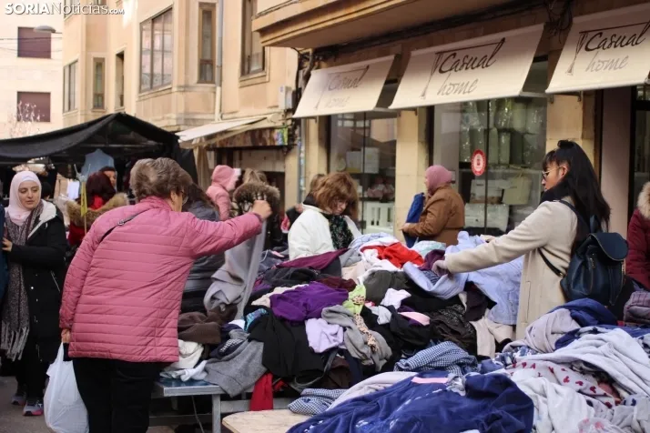 En im&aacute;genes: El mercadillo de los jueves en Soria