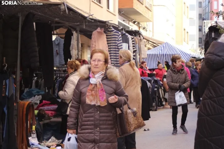 En im&aacute;genes: El mercadillo de los jueves en Soria
