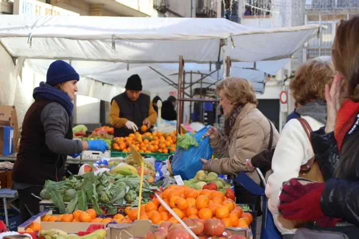 En im&aacute;genes: El mercadillo de los jueves en Soria