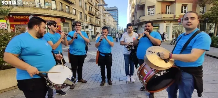 Una imagen de la presencia soriana en Pamplona. /SN