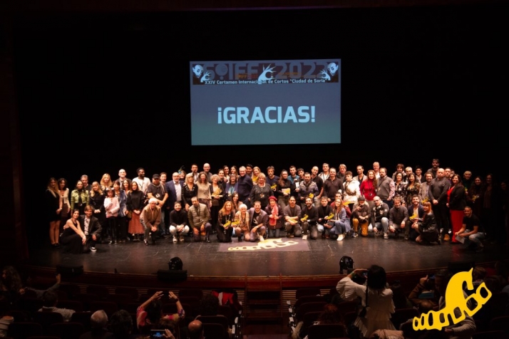 Todos los galardonados del XXIV Certamen Internacional de Cortos Ciudad de Soria