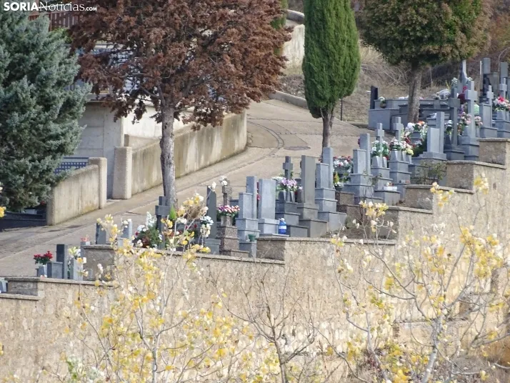Una imagen del cementerio de Soria hoy. /SN