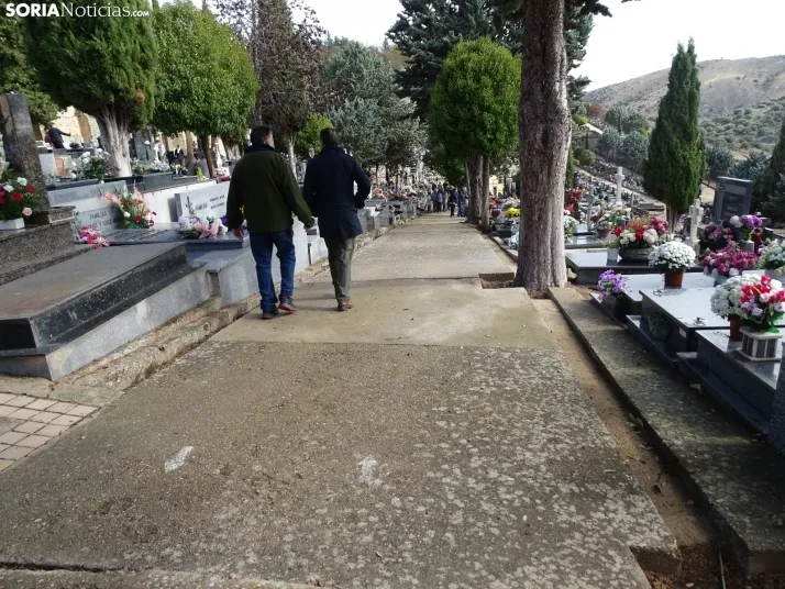 Una imagen del cementerio de Soria hoy. /SN