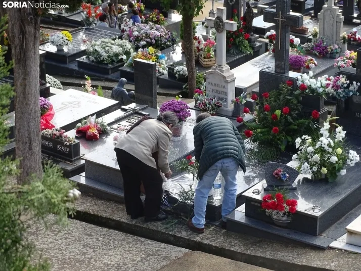 Una imagen del cementerio de Soria hoy. /SN